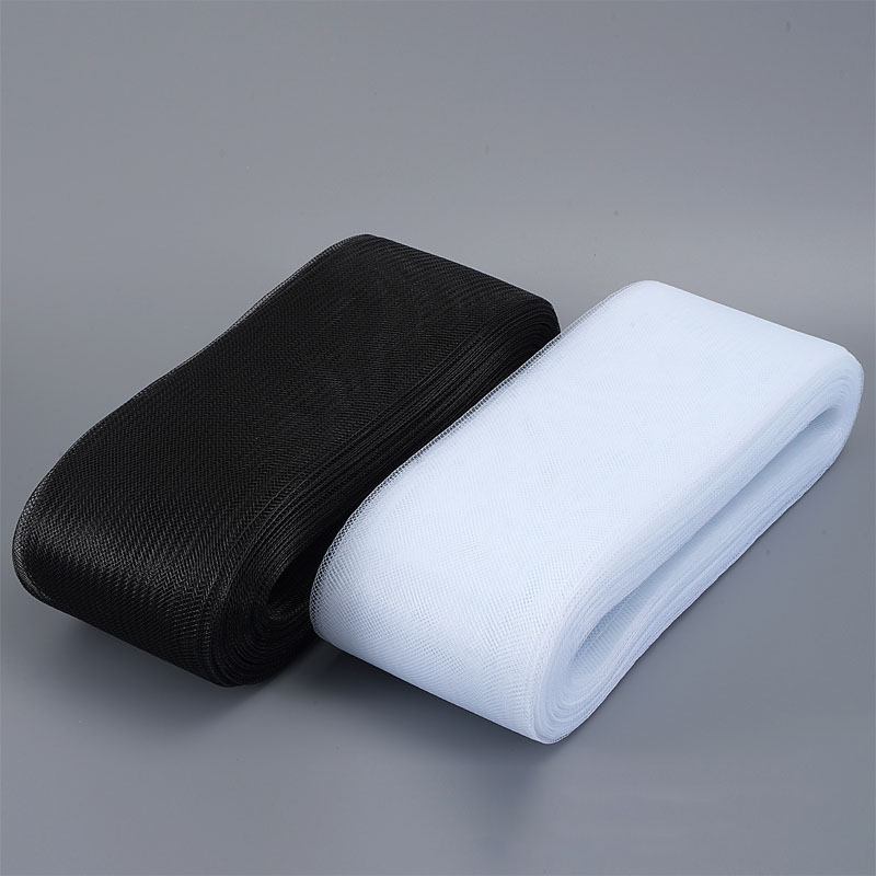 Sewing - 2-10 cm platte, zachte, effen crinoline