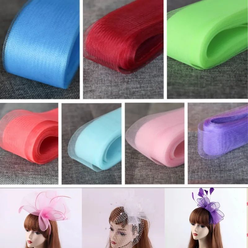 Sewing - 25/50/100/200 Yard paardenhaar vlecht, mesh vlecht,