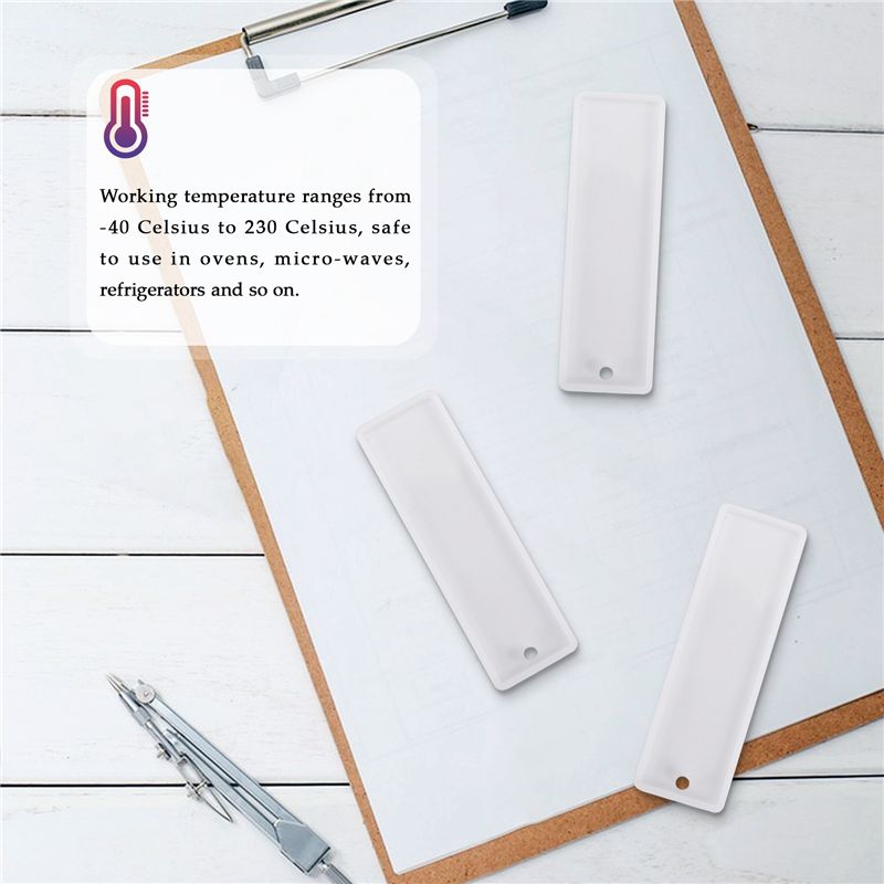 ABJN-6 stuks/set rechthoekige  - Silicone Epoxy Resin Molds Set recensie en prijs