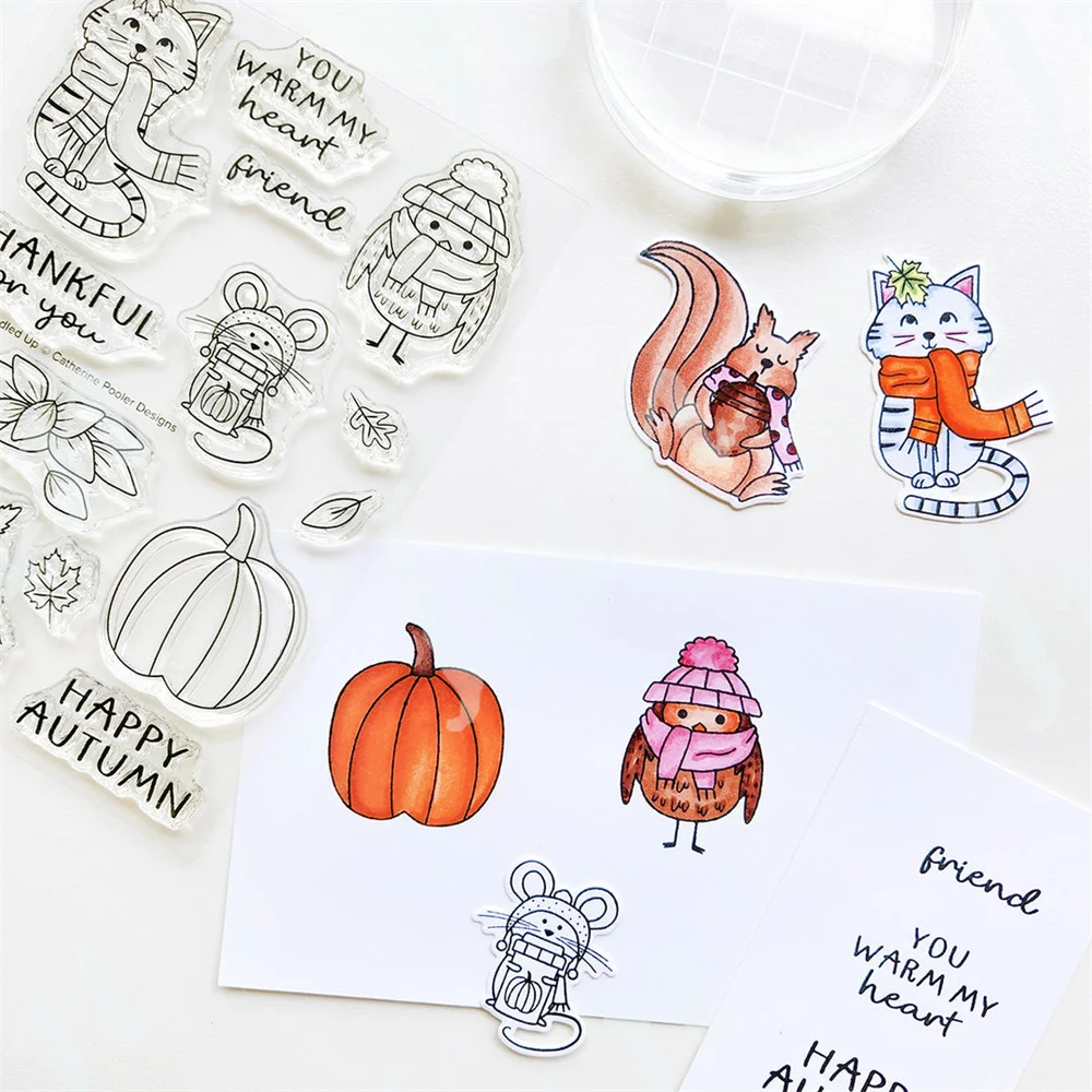 Flanel Achtergrond Stempel Nie - Clear Silicone Stamps For Card Making recensie en prijs