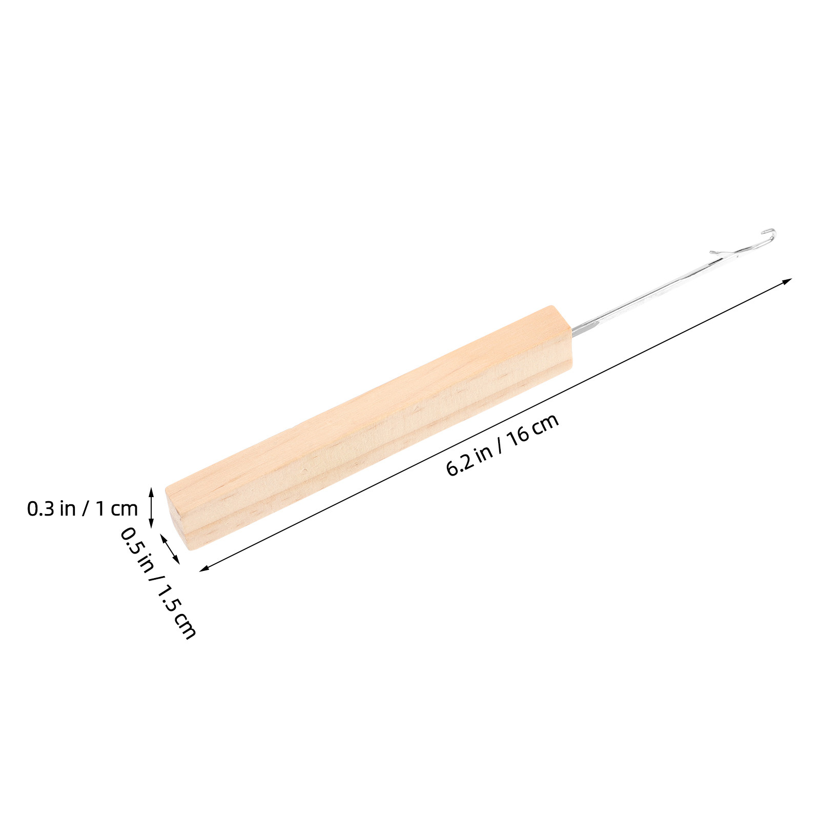 Professionele set haaknaalden  - Wooden Crochet Hooks Ergonomic Handle recensie en prijs