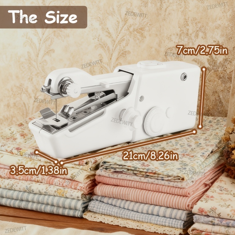 Draagbare handzame elektrische - Mini Electric Sewing Machine Handheld recensie en prijs