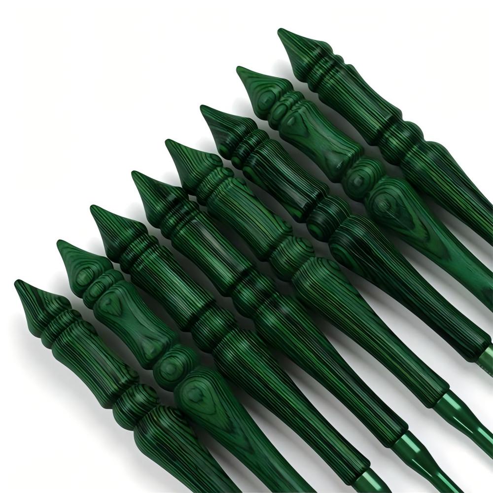 Haaknaaldenset, groen, met syn - Wooden Crochet Hooks Ergonomic Handle recensie en prijs