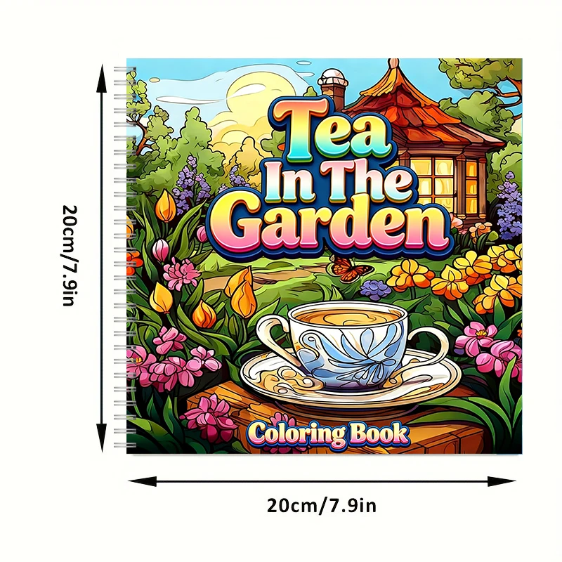 Tea In The Gardens kleurboek v - Painting Supplies recensie en prijs